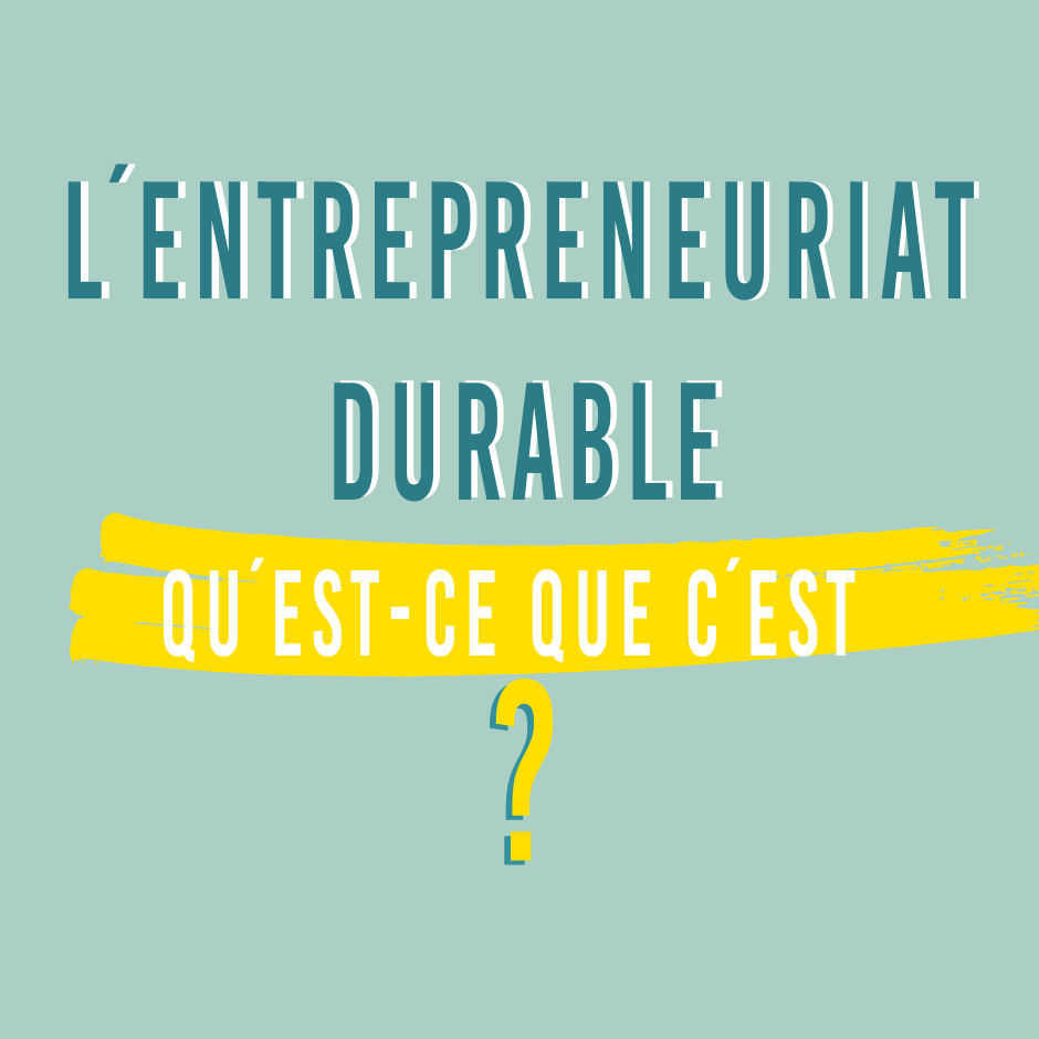 Entrepreneuriat durable